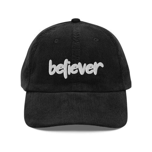 Vintage corduroy Believer cap